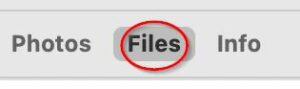 MacOS Finder Put HWG RS3 NFC Settings File on iOS Device Folder select Files