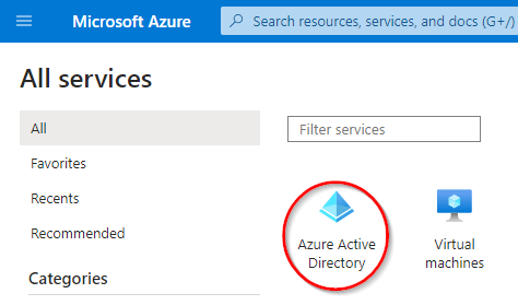 Azure Single-sign-on select Active Directory cloud-in-hand login