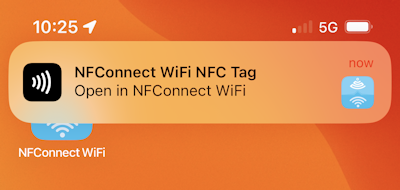 connect wifi with NFC tag read NFConnect WiFi