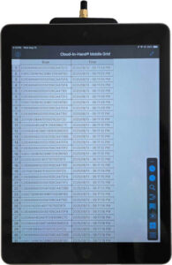 Best iPad RFID Reader Scanfob RE40e iPad Spreadsheet