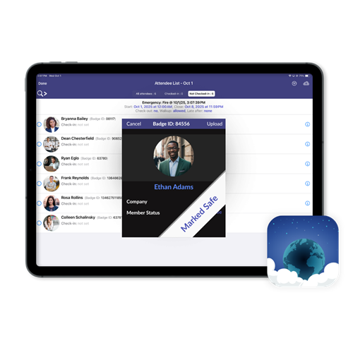 On-Site Emergency Headcount