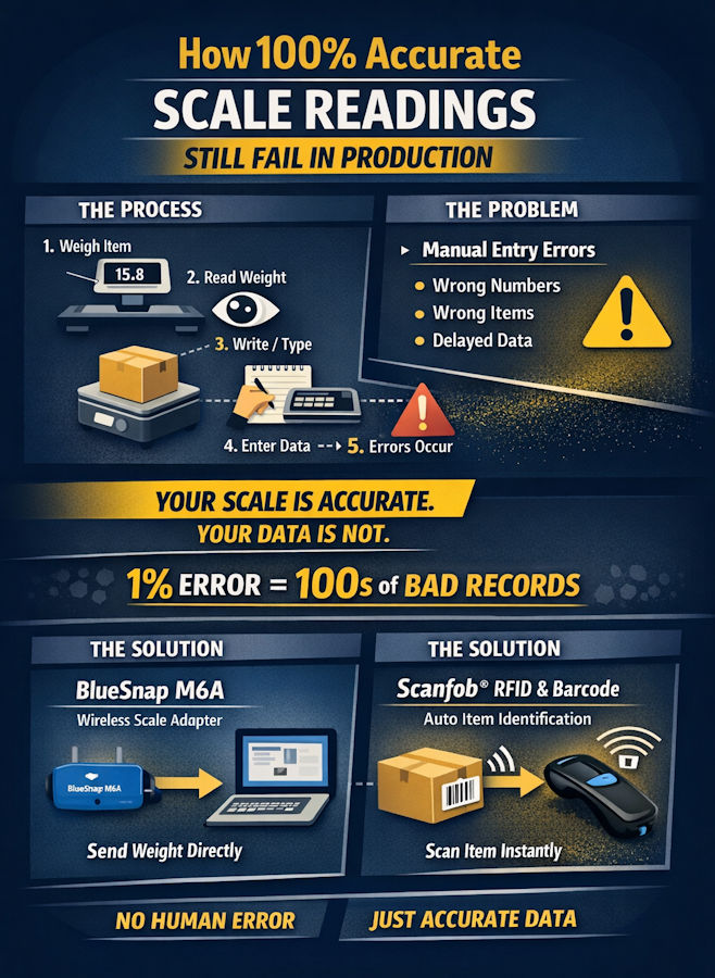 100% accurate scale readings fail 100% accurate scale readings fail