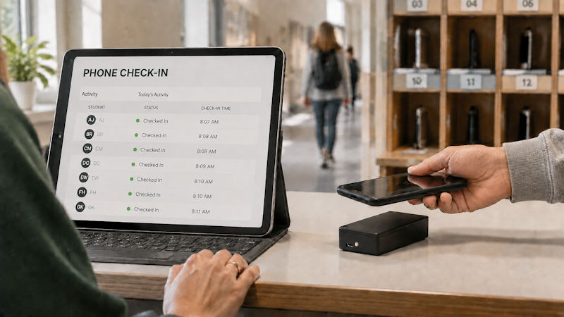 Phone Check in idChamp Apple Wallet Google Wallet Credential 